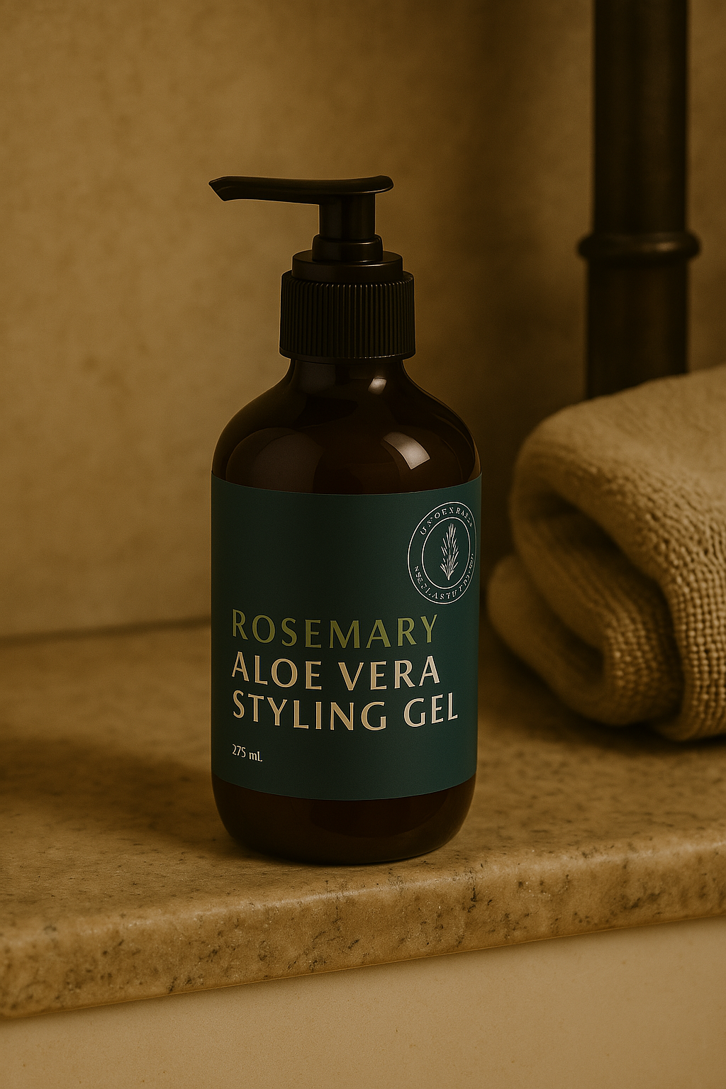 Rosemary Aloe Vera Hair Gel – Natural Hold & Scalp Nourishment - 275ml