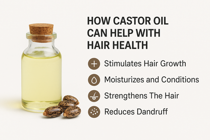 Rosemary Castor Nourishing Hair Oil - 100ml
