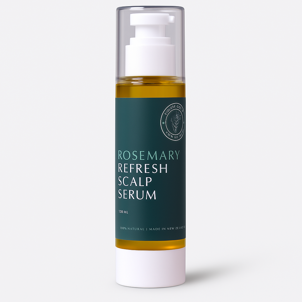 Rosemary Hair Oil Serum for Hair & Scalp Health - Natural - 100ml - NZ Made