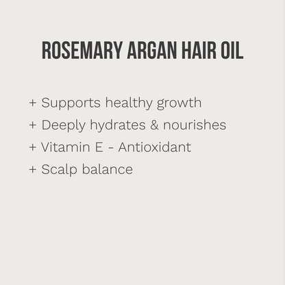 Rosemary Jojoba Argan Hair Oil - 100ml