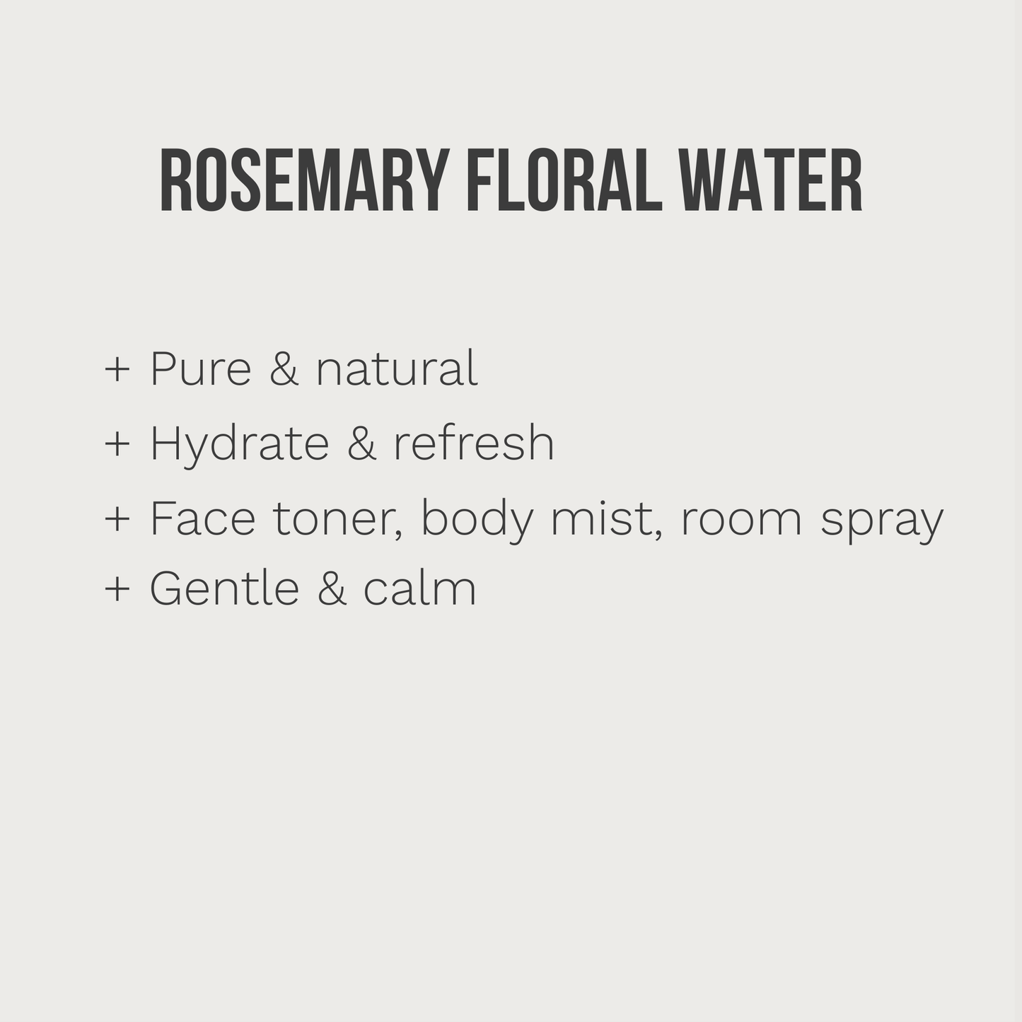 Rosemary Floral Water - 250ml