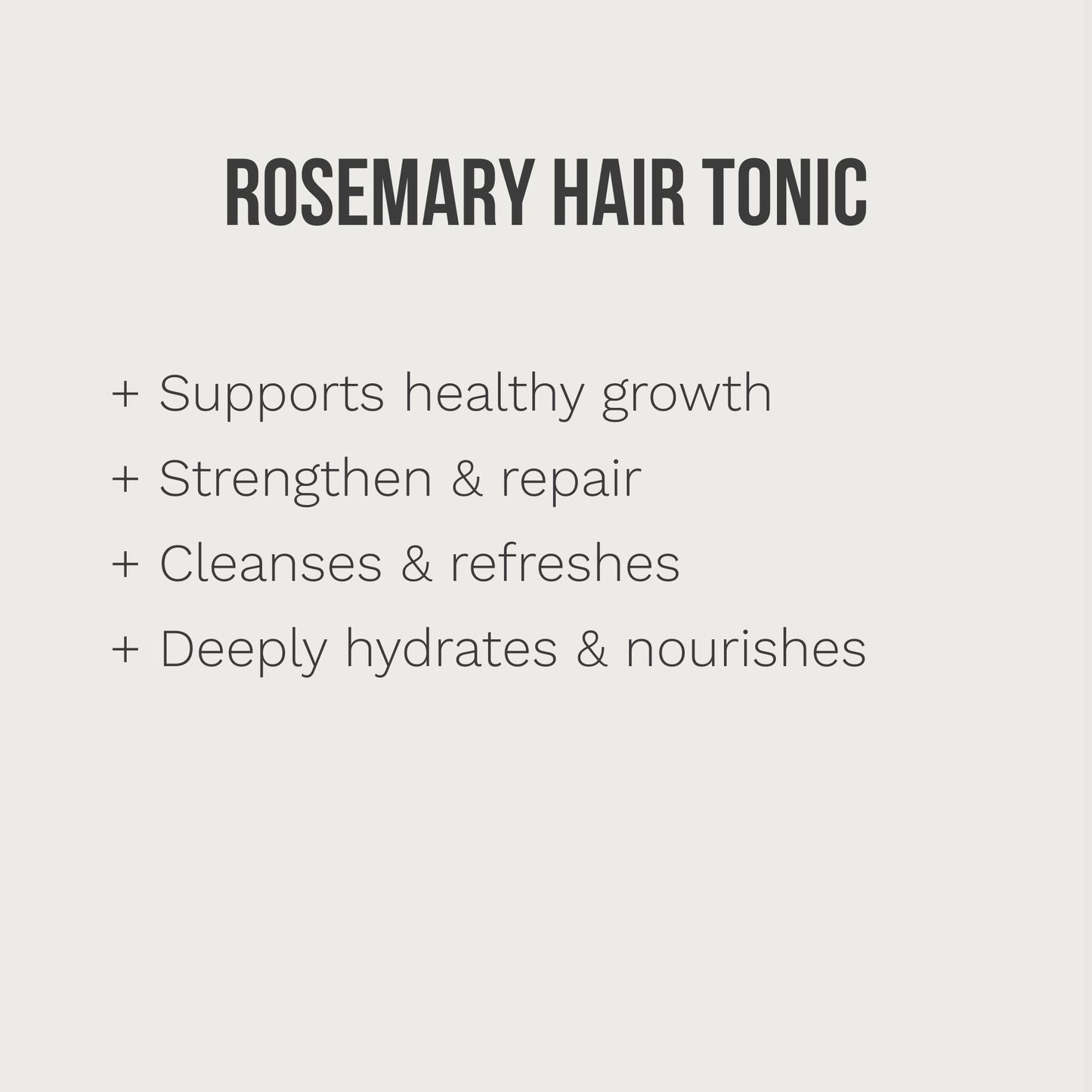 Rosemary Hair Tonic - 100ml