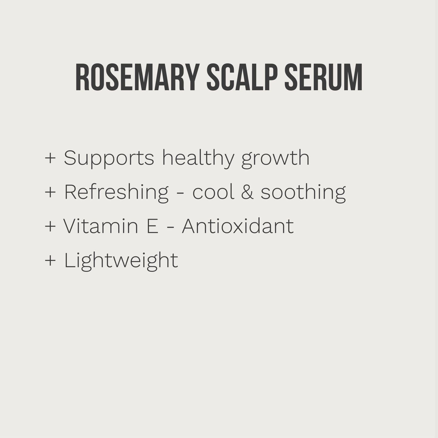 Rosemary Scalp Serum - 100ml